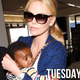 Illustration for article titled First Pics Show That Charlize Theron’s Son Is in the Lead for Cutest Celebrity Baby